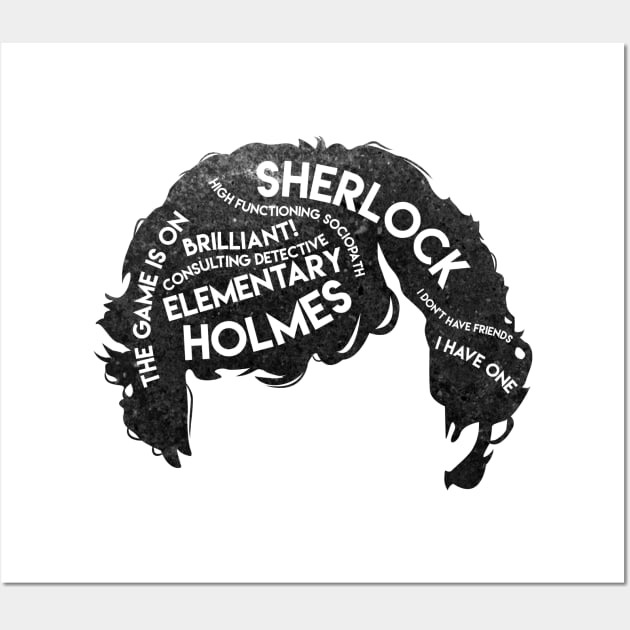 Sherlock Wall Art by WinterWolfDesign